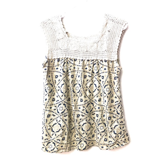 Lucky Brand Tops - Lucky Brand Crochet Top